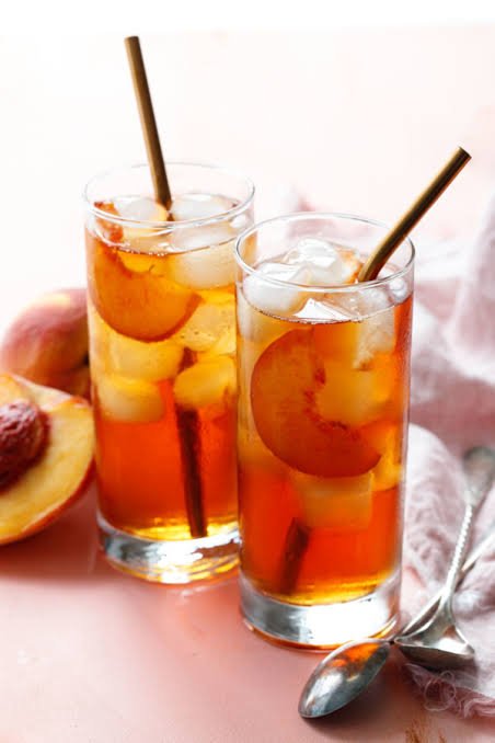 Peach Rose Ice tea
